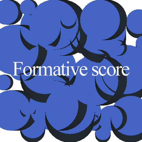 Formative score